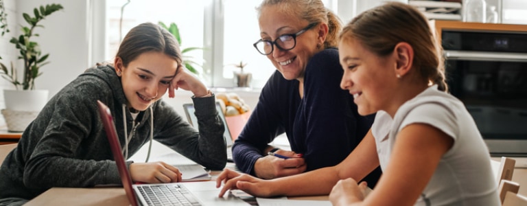 Children learning and growing together in San Diego