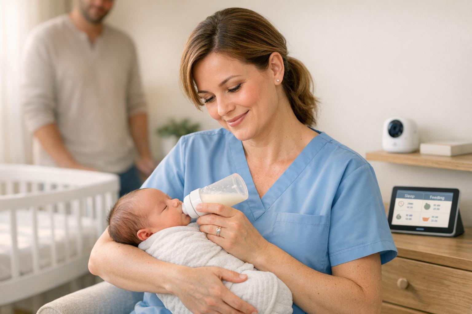 Newborn care and infant support through San Diego Nanny Agency